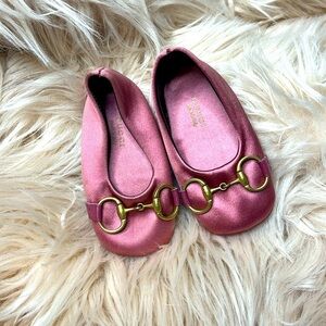 GUCCI BABY SHOES PINK